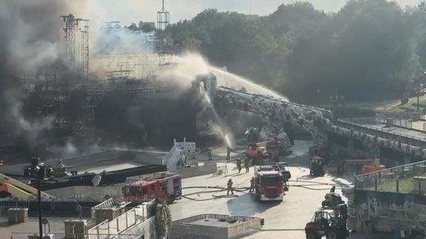 Tomorrowland: 'Devastating' blaze destroys main stage at major festival - two days before it was due to begin