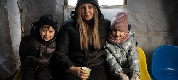 Keeping people warm amid hostilities and harsh winter weather in Ukraine 

